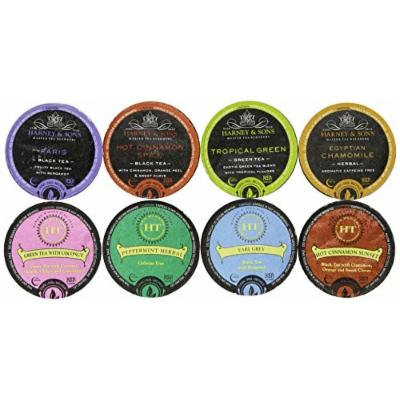 20 cup Harney & Sons® TEA Sampler. 8 NEW unique Tea flavors - Hot Cinnamon, Coconut, Tropical Green +