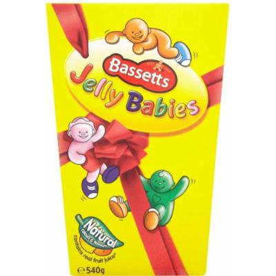 Bassetts Jelly Babies Carton 540g - Pack of 6