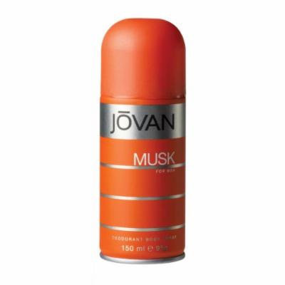 Jovan Musk by Jovan for Men Deodorant Body Spray 5 oz