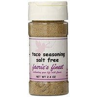 Faeries Finest Taco Seasoning, Salt Free, 2.40 Ounce