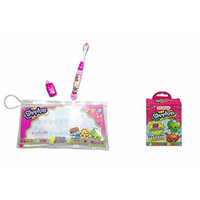 Brush Buddies Shopkins Oral Travel Kit with Shopkins Bandages 20 count Box