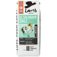Larry's Beans Fair Trade Organic Coffee, El Salvador Dali Blend, Whole Bean, 12-Ounce Bags (Pack of 3)