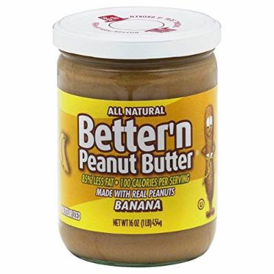 Wonder Banana Pbutter Spread 16 Oz (Pack of 6)