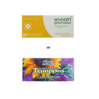 Organic Essentials Certified Organic Cotton Tampons-16 regular w/ applicator