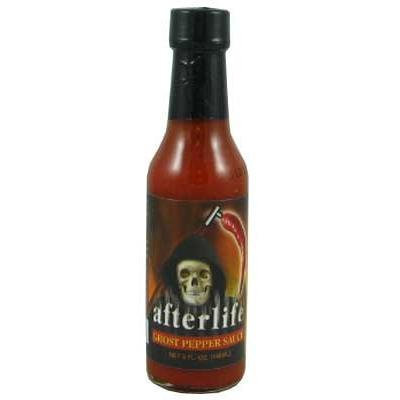 Afterlife Ghost Pepper Hot Sauce 5oz (Pack of 3)