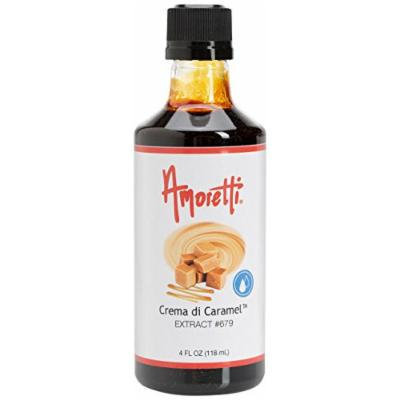 Amoretti Crema di Caramel Extract, 4 Ounce