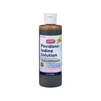 Leader Povidone Iodine Solution 10% 8 Oz (Pack of 3)