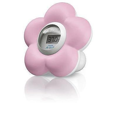 Philips Avent New Digital Baby Bath and Room Thermometer Scf550/21 - Girls Pink for Children Fast Shipping Ship Worldwide