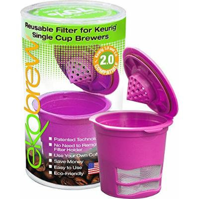 Ekobrew Refillable K-cup for Keurig 2.0 and 1.0 Brewers