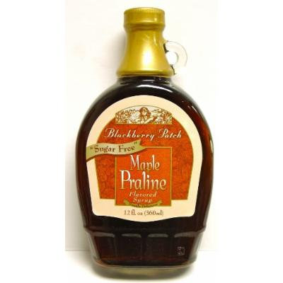Maple Praline Flavored Sugar Free Syrup, 12oz, Blackberry Patch