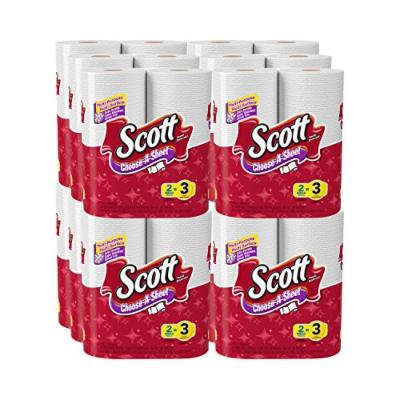 Scott Paper Towels Choose-A-Sheet, Mega Roll , 2 Count (Pack of 12)