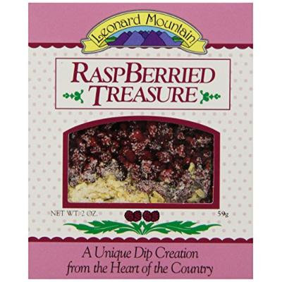 Leonard Mountain Treasure Fruit Dip, Raspberried, 2 Ounce (Pack of 6)