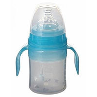 240ml Silicone Feeding Bottle (Blue)