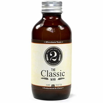 The Classic Aftershave Tonic - Cedarwood and Clove - Essential Oil Scented Aftershave Tonic by The 2 Bits Man (3 oz.)