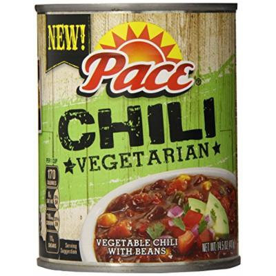 Pace Chili, Vegetarian, 14.5 Ounce (Pack of 12)