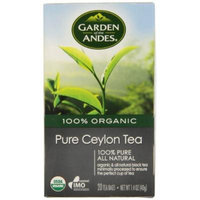 Garden of the Andes 100% Organic Herbal Tea, Pure Ceylon, 20-Count