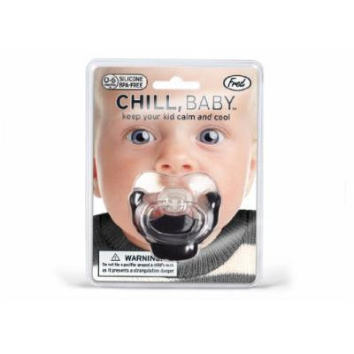 Fred and Friends CHILL BABY Goatee Pacifier, Set of 2