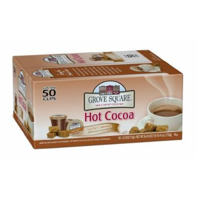 Grove Square Hot Cocoa, Salted Caramel, 50 Single Serve Cups