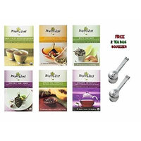 Mighty Leaf Tea Variety Pack (Pack of 6) 1 Mighty Leaf Tea Chamomile Citrus, 1 Mighty Leaf Tea Green Tea Tropical, 1 Mighty Leaf Tea Mint Melange, 1 Mighty Leaf Tea Organic Earl Grey, 1 Mighty Leaf Tea White Orchard, 1 Mighty Leaf Tea Organic Breakfast...