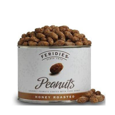 FERIDIES Honey Roasted Peanuts, 18 Ounce Can