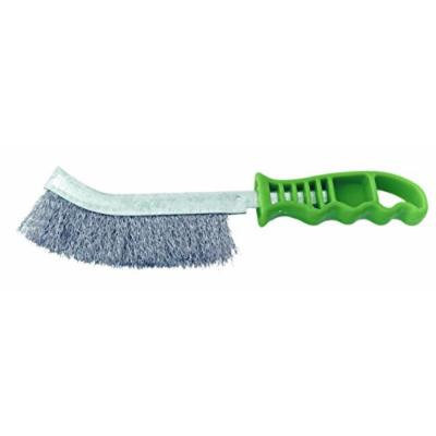 Shark 14141 Green Handle Scratch Brush Stainless Steel Wire