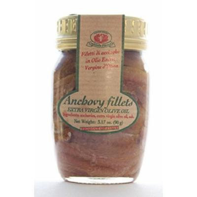 Rustichella D' Abruzzo Anchovy Filets in Extra Virgin Olive Oil, 3.2 Ounce