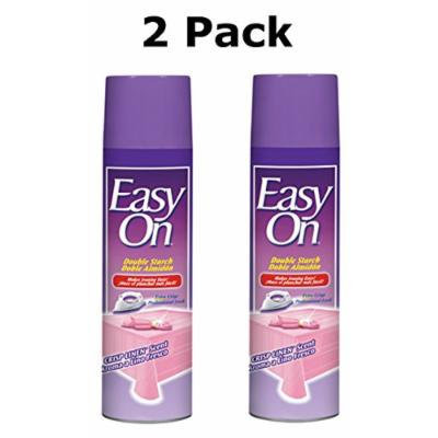 Easy On Double Starch Spray Crisp Linen Scent, 20 Oz (2 Pack)
