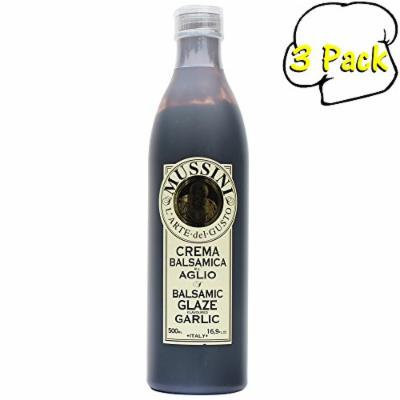 Italian Natural Flavored Garlic Balsamic Glaze, 16.9 Ounces, 3 Per Case