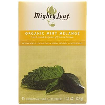 Mighty Leaf Tea, Organic Mint Melange --(Pack of 6)