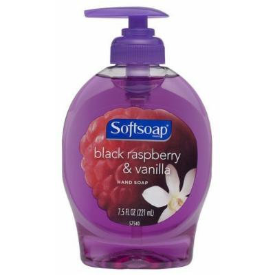 Softsoap Hand Soap, Black Raspberry & Vanilla, 7.5-Ounces (Pack of 6)