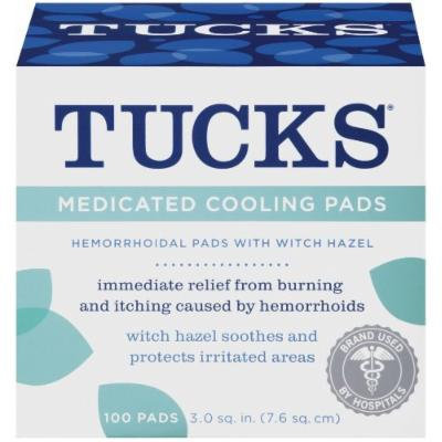 Tucks Medicated Witch hazel hemorrhoidal Pads, New Value Size Package 600-Pads