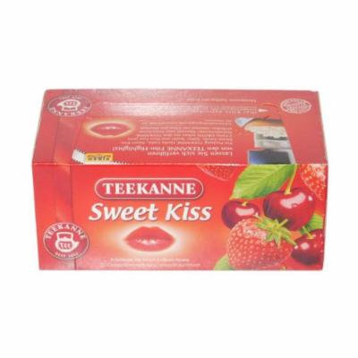 Teekanne Sweet Kiss mit Kirsche-Erdbeer-Aroma - 1 x 60 g