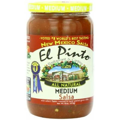 El Pinto Medium Salsa, 16 Ounce (Pack of 6)