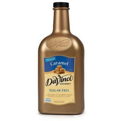 DaVinci Gourmet Sugar Free Caramel Sauce, 1/2 Gallon (Plastic Jug)