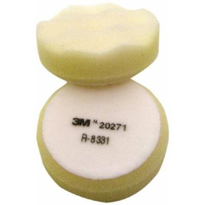 3M Finesse-it Buffing Pad 20271, Hook-and-Loop, 3-3/4