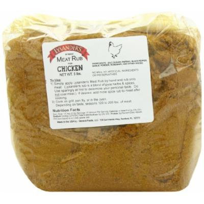 Lysander's Chicken Rub Seasoning, 5 Pound
