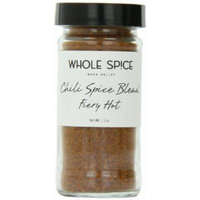 Whole Spice Chili Spice Blend Fiery Hot Jar, 2 Ounce