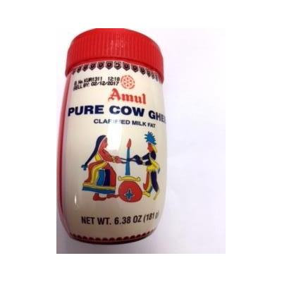 Amul Butter Clarified Butter Ghee 6.38 Oz. (181g) (1 Single)