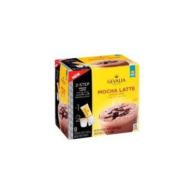 Gevalia 2-step 9 -Espresso Coffee Cups and Froth Packets, Mocha Latte (1 box/9 Espresso k-cups & Froth Packets) Pack of 2