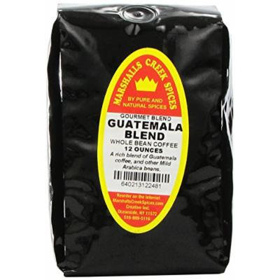 Marshalls Creek Spices Gourmet Whole Bean Coffee, Guatemala Blend, 12 Ounce