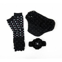 Ema Jane - Ruffled Woven Baby Diaper Bloomer Covers (1 to 18 Months) (3 Months to 18 Months, Black with Hearts Set)