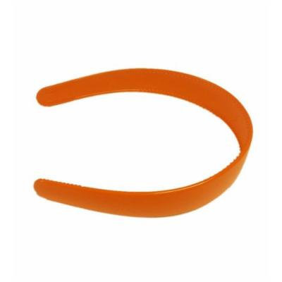 Orange Classic 2 Inch Plastic Hard Headband