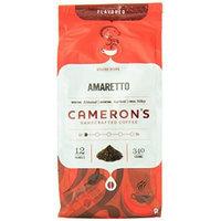 Cameron's Amaretto Ground Coffee, 12-Ounce Bags (Pack of 3)