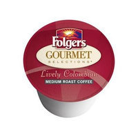 Folgers K cups lively columbian medium roast 40 cups