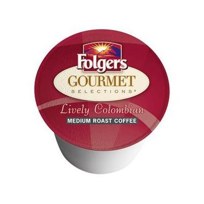 Folgers K cups lively columbian medium roast 40 cups