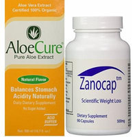AloeCure Pure Aloe Vera Juice and Diet Pill Combo