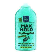 La Bella Gel Style 22 oz. Maximum Hold (3-Pack) with Free Nail File