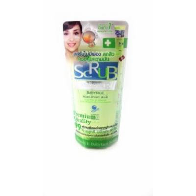 Smooth-E White Baby Face Scrub Anti-Blackheads Pore minimizer Net wt.1.2 FL.OZ. or 34 Gram