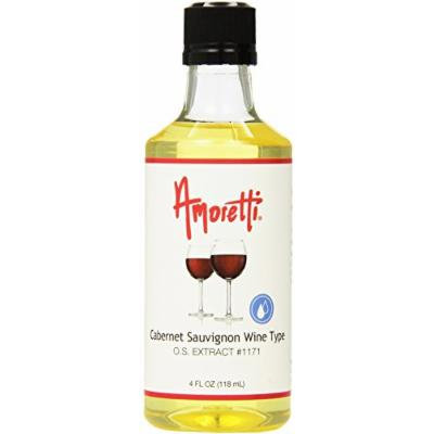 Amoretti Cabernet Sauvignon Wine Type Extract, 4 Fluid Ounce