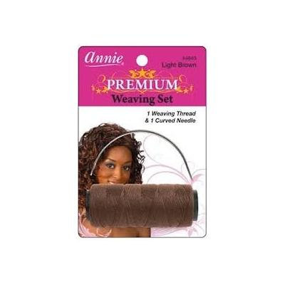 Annie Light Brown Premium Weaving Set 1 Weaving Thread 1 Curved Needle 4843